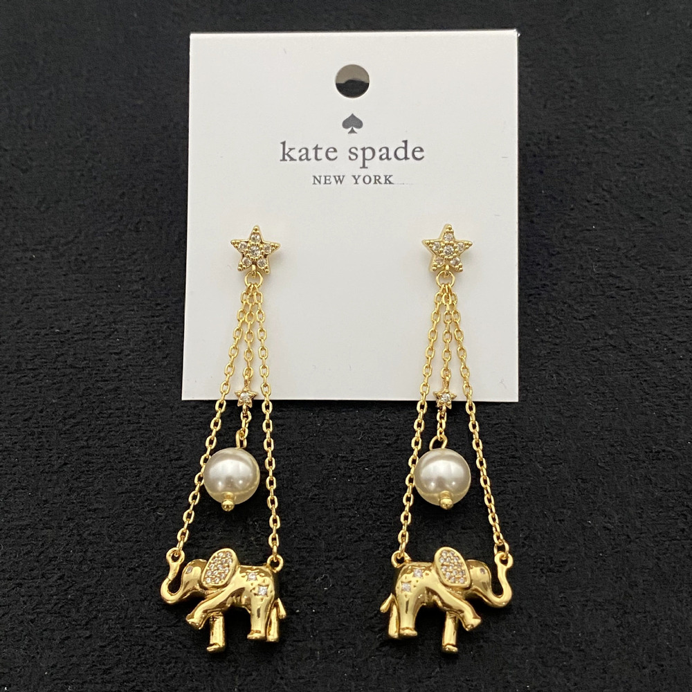 Kate SPADE Star Stud Earrings Elephant Drop Earrings